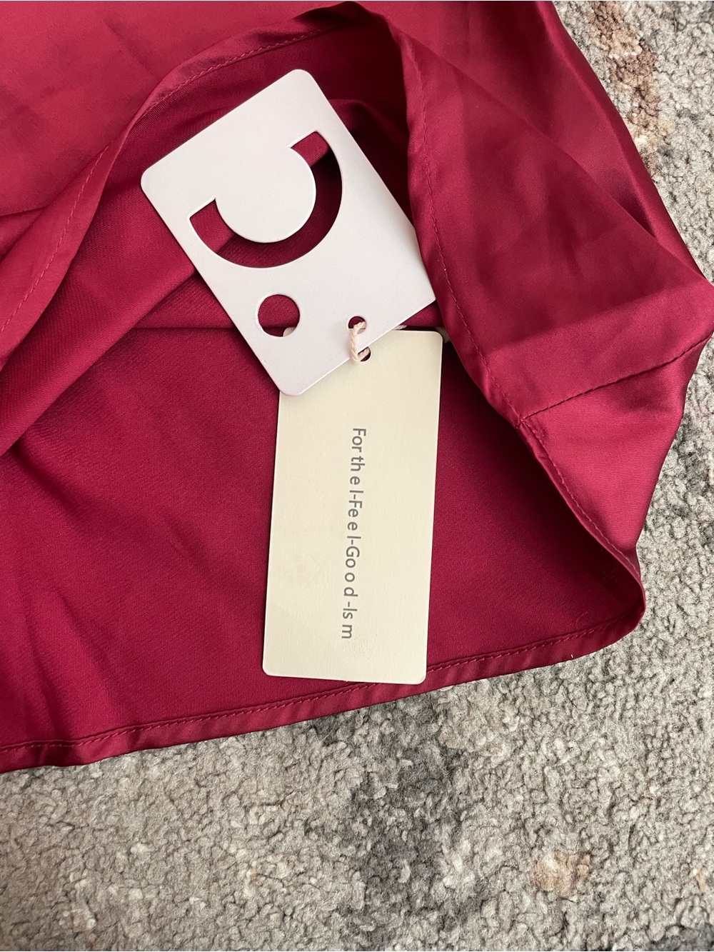 Commense 'Cutout Panel Sexy Slim Dress' Burgundy Med NWT Mermaid Draped - Picture 8 of 16